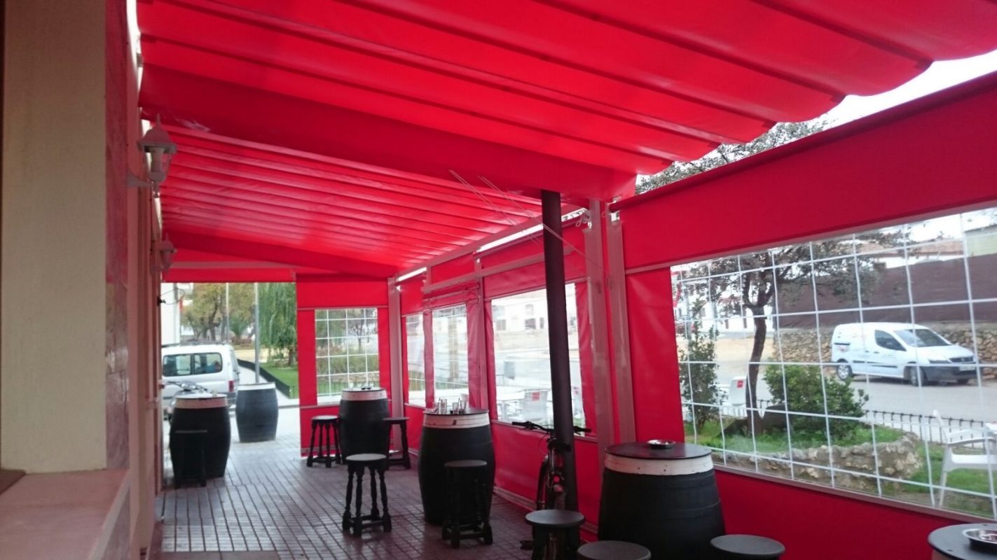 Toldos para Terrazas - Toldos Saez.